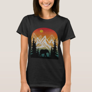 Antieke Natuur Olifant T-shirt