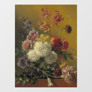 Antieke Nederlandse Meester Bloemstuk Georgius van Raamsticker
