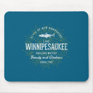 Antieke New Hampshire Lake Winnipesaukee Muismat