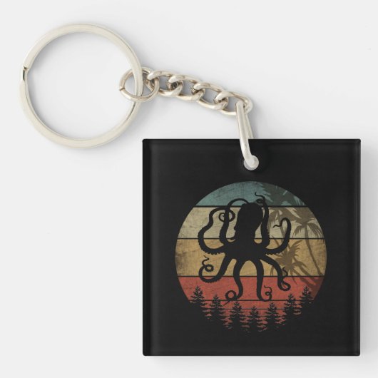 ANTIEKE OCTOPUS SLEUTELHANGER (Voorkant)