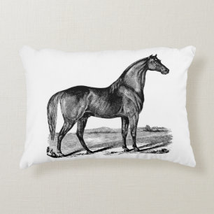 Antieke Paard Staand Accent Kussen