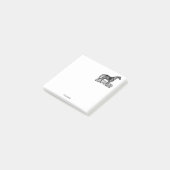 Antieke Paard Staand Post-it® Notes (Schuin)
