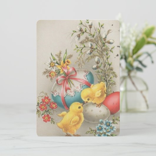 antieke paasgroet templet  (Staand voorkant)