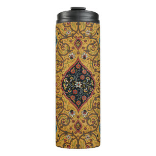Antieke Perzische Tapijt Elegant Ontwerp Thermosbeker