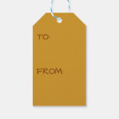 Antieke Piano Cadeaubijsluiter Cadeaulabel (Achterkant)