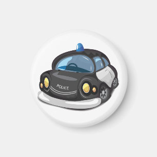 Antieke Politieauto Magneet
