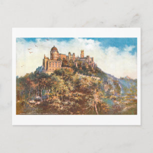 Antieke Real Castello da Pena, Cintra, Portugal Briefkaart