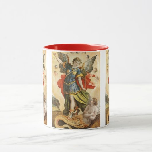 Antieke Religie, Sint-Michaël verslaat Lucifer Mok (Midden)