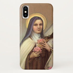 Antieke religieuze Pasen, Non met Kruis iPhone X Hoesje
