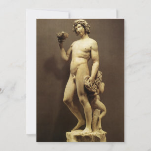 Antieke renaissancistische standbeeld Bacchus door