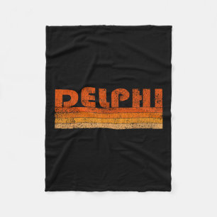 Antieke Retro Delphi Griekenland Fleece Deken