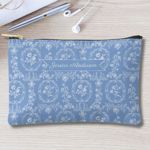 Antieke Rococo Bloemen Bloemige Gepersonaliseerde Etui