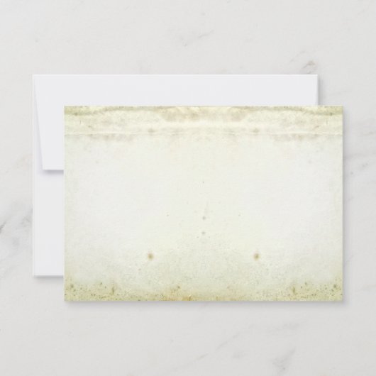 antieke rustieke boom oude papieren trouw RSVP-kaa RSVP Kaartje (Achterkant)