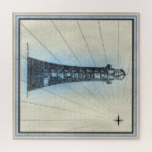 Antieke scheepslantaarn voor op schepen legpuzzel (Horizontaal)