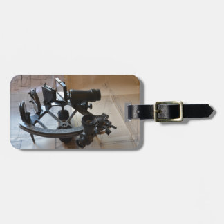 Antieke Sextant Bagagelabel
