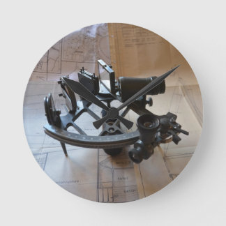 Antieke Sextant Ronde Klok