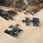 Antieke Steampunk Puzzel (Zijkant)