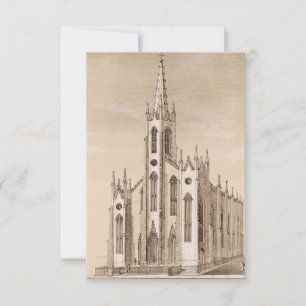 Antieke stijl Sint-Nicolaaskerk Religieuze kaart