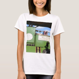 Antieke stoomwals t-shirt