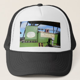 Antieke stoomwals trucker pet