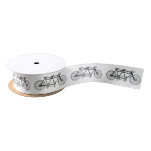Antieke tandemfiets lint