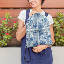 Antieke tegels in Delfts Blauw