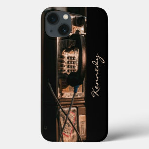 antieke telefoon telefoonhoorn retro oudheidklassi iPhone 13 hoesje