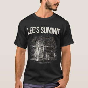 Antieke telefooncel Lee's Summit T-shirt