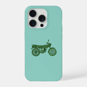 Antieke telefoonhoesje voor motorfietsen iPhone 15 pro hoesje
