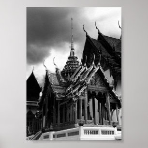 Antieke Thailand Bangkok de Dusit-groep Poster