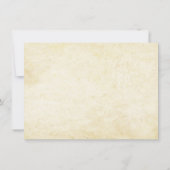 antieke ticket ontvangst kaart (Achterkant)