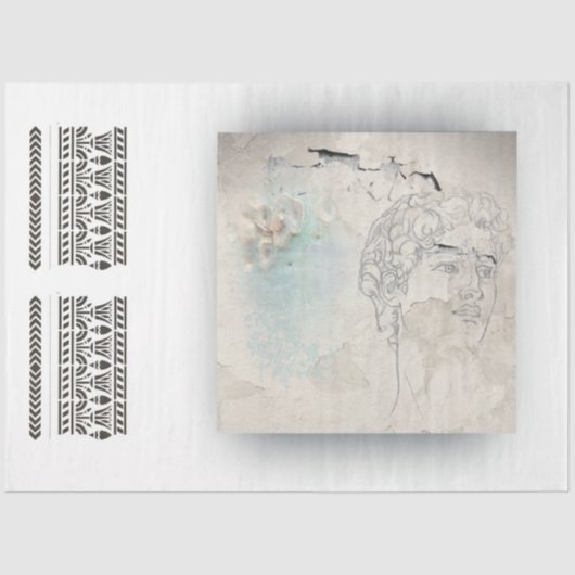 Antieke Tissuepapier (Voorkant)