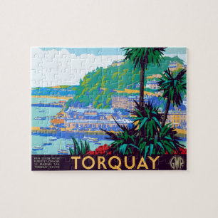 Antieke Torquay Poster Legpuzzel
