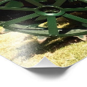 ANTIEKE TREKKERS FOTO AFDRUK (Hoek)