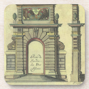 Antieke Tuinpoortboog, Renaissancearchitectuur Drankjes Onderzetter