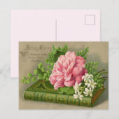 Antieke Verjaardagsansichtkaart Briefkaart (Voorkant / Achterkant)
