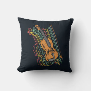 Antieke viool multi-kleur violist kussen