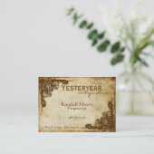  Antieke Visitekaartje (Staand voorkant)