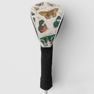 Antieke Vlinder Illustratie: 1820 Goudsmid Golfheadcover