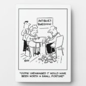 Antieke Waarderingsramp - Grappig Fotoplaat (voorkant)