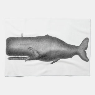 Antieke Walvis Theedoek