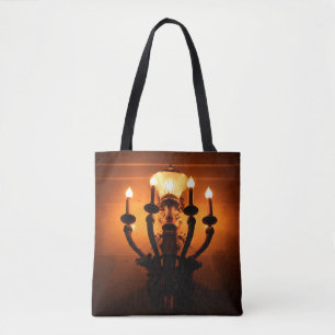 Antieke wandlamp draagtas