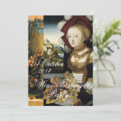 ANTIEKE WIJNPROEVERIJ OP DE DRUIVENWIJNGAARD KAART (Staand voorkant)