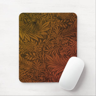 Antieke William Morris Oranje Larkspur Botanische Muismat