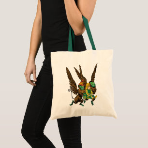 Antieke Wizard of Oz, Dorothy, Boze Vliegende Apen Tote Bag