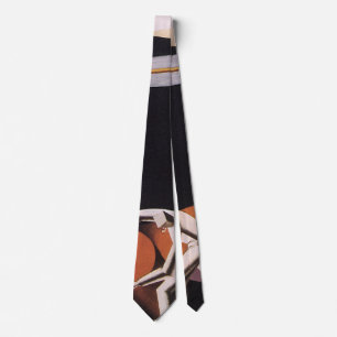 Antieke Zakelijke, Art Deco Stoffen en Textiel Stropdas