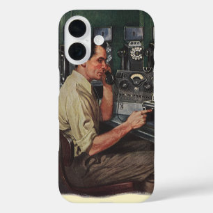 Antieke Zakelijke, Betaaltelefoon Telefoonherstell iPhone 16 Hoesje