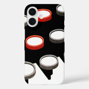 Antieke Zakelijke Ouderwetse Schrijfmachine Toetse iPhone 16 Hoesje