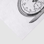 Antieke zakhorloge Cool Fab Tissuepapier (Detail)