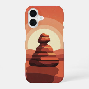 Antieke Zandsteen Rots iPhone 16 Hoesje